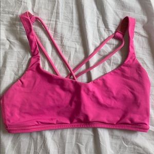 Lululemon Hot Pink Racerback Sports Bra - 6